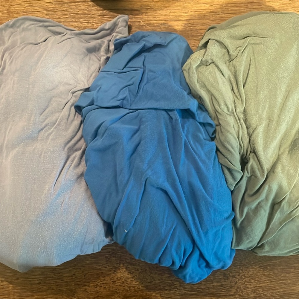 kyte baby crib sheets (3 pair)